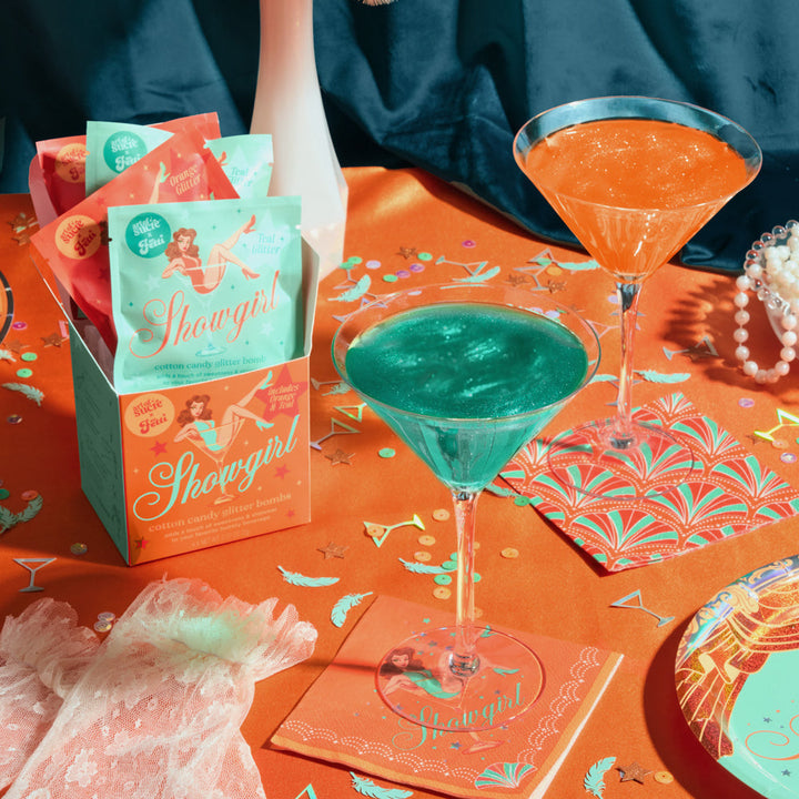 SHOWGIRL GLITTER DRINK BOMBS - Bonjour Fête 