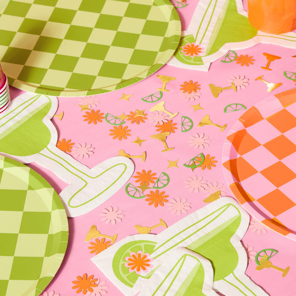 Margs Confetti - 200 pc foil confetti xo, Fetti confetti Margs Confetti - 200 pc foil confetti Bonjour Fete - Party Supplies