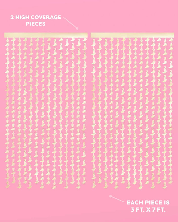 Wild Wild West Pack - cowgirl boot + fringe curtains xo, Fetti xo, Fetti Collective Wild Wild West Pack - cowgirl boot + fringe curtains Bonjour Fete - Party Supplies