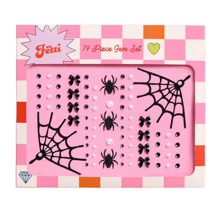 ROMANTIC HORROR HALLOWEEN FACE GEMS xo, Fetti xo, Fetti Collective ROMANTIC HORROR HALLOWEEN FACE GEMS Bonjour Fete - Party Supplies