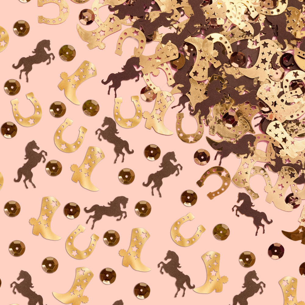 Wild Wild West Confetti - 200 pc confetti xo, Fetti confetti Wild Wild West Confetti - 200 pc confetti Bonjour Fete - Party Supplies