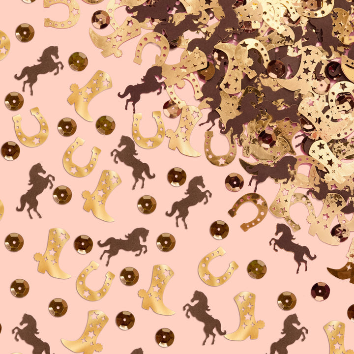 Wild Wild West Confetti - 200 pc confetti xo, Fetti confetti Wild Wild West Confetti - 200 pc confetti Bonjour Fete - Party Supplies