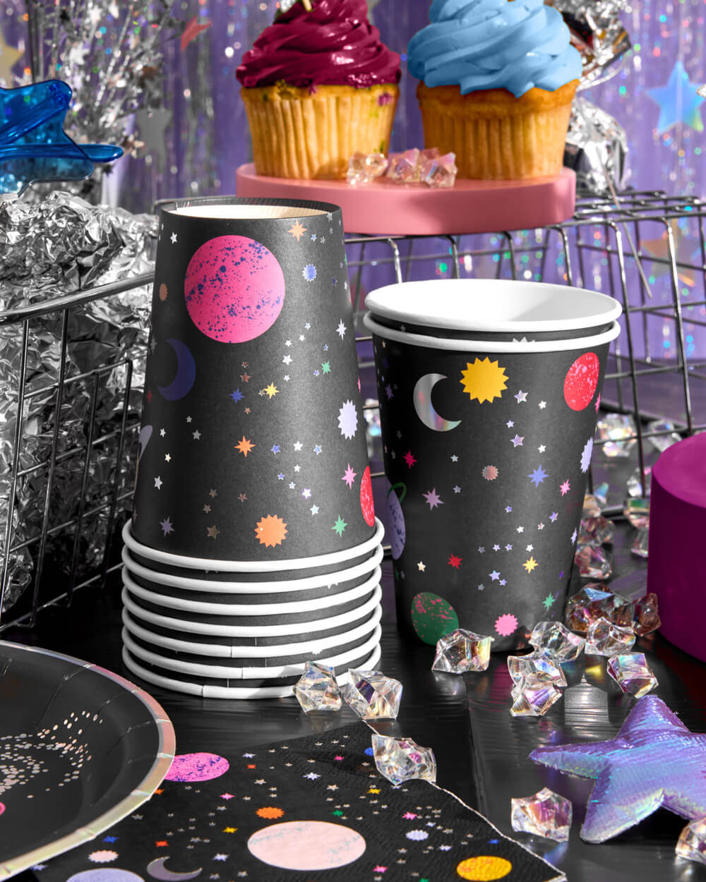 Out of This World Space Party Cups