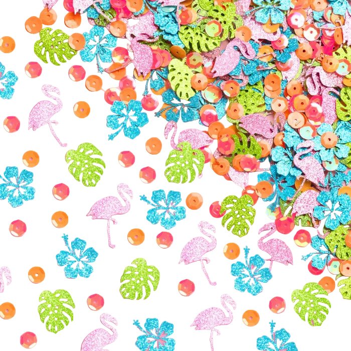 Tropical Palm Confetti