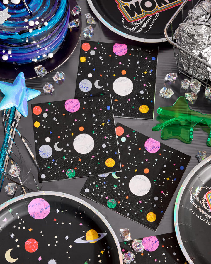 Out of This World Space Cocktail Napkins