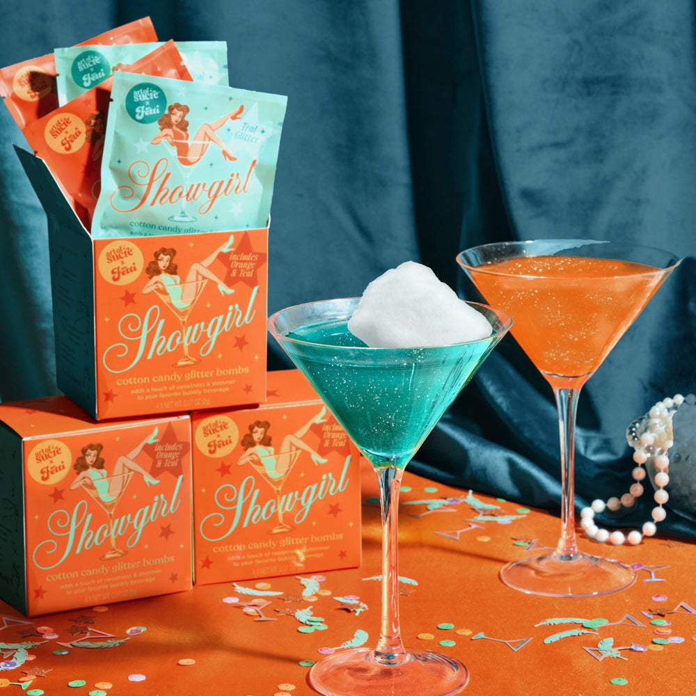SHOWGIRL GLITTER DRINK BOMBS - Bonjour Fête 