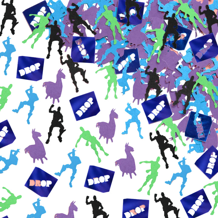 Birthday Royale Confetti - 200 pc foil confetti xo, Fetti confetti Birthday Royale Confetti - 200 pc foil confetti Bonjour Fete - Party Supplies