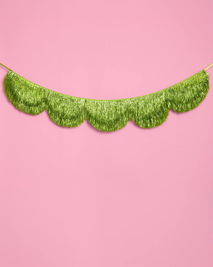 Limelight Scallop Fringe - scalloped banner