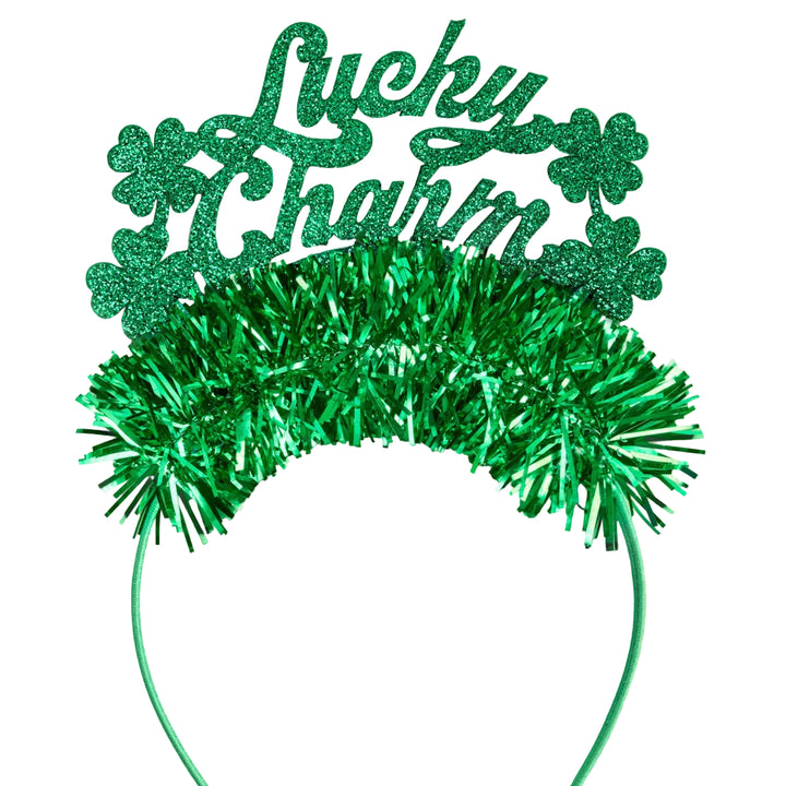 LUCKY CHARM SHAMROCK HEADBAND xo, Fetti xo, Fetti Collective LUCKY CHARM SHAMROCK HEADBAND Bonjour Fete - Party Supplies