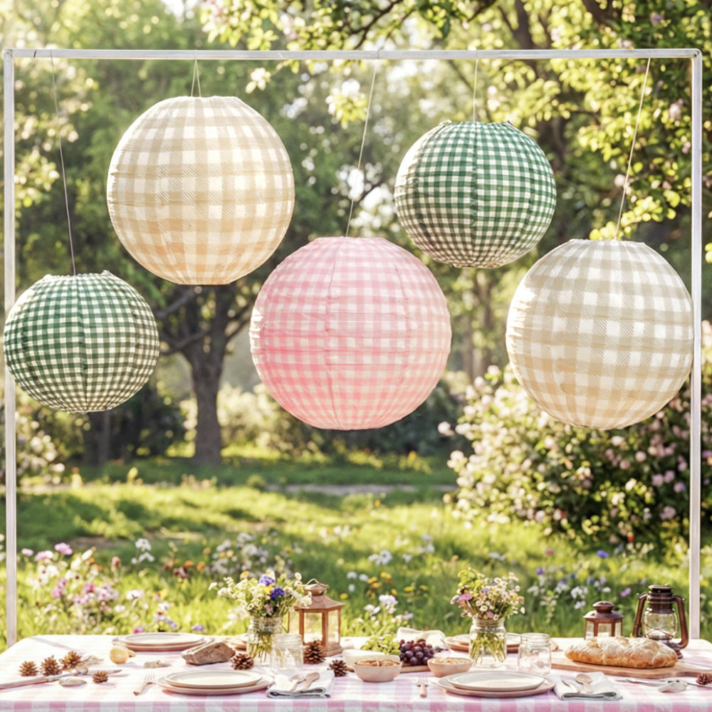 Camp Lantern Set - 6 paper lanterns - Bonjour Fête 