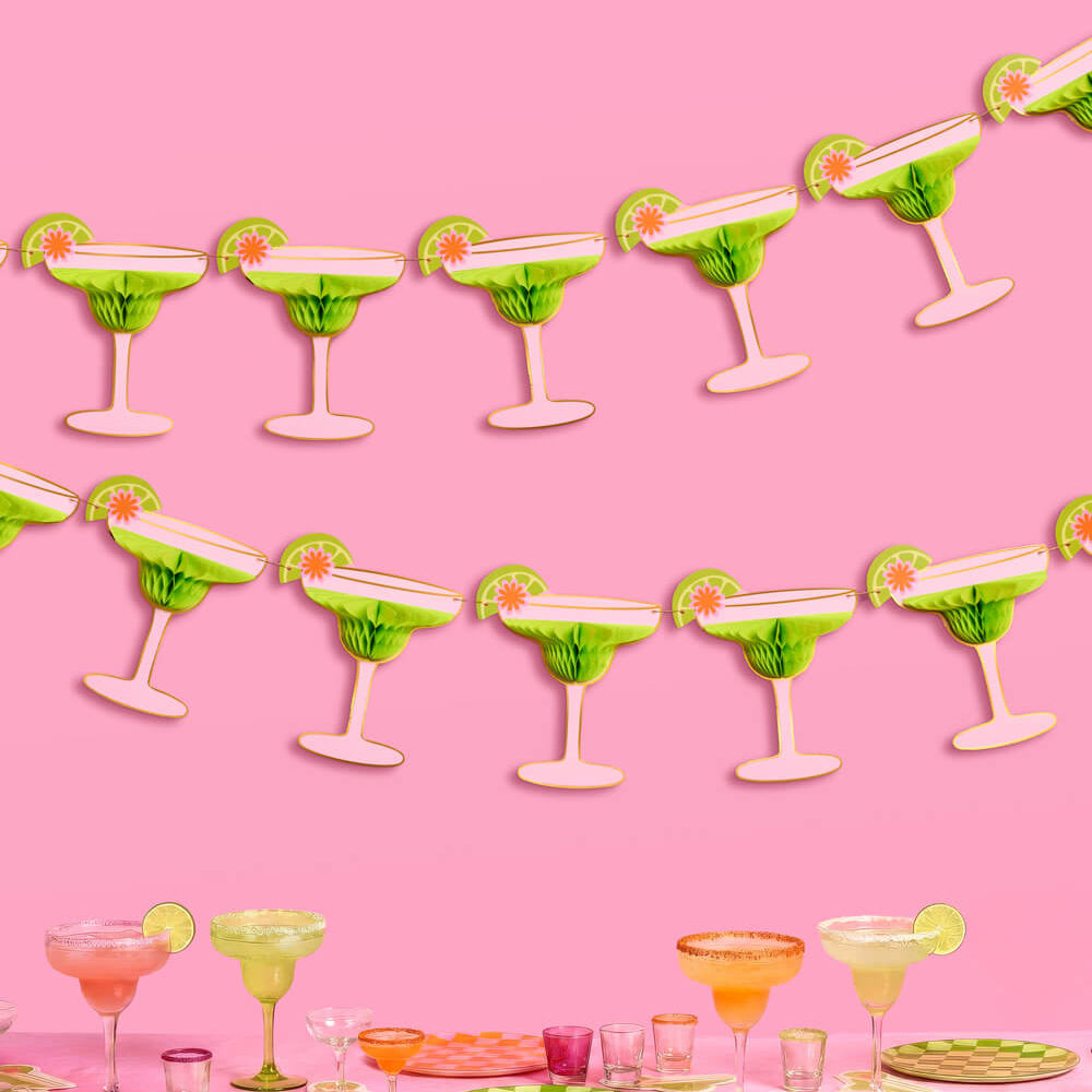 Margarita Accordion Banner - 3D banner - Bonjour Fête 