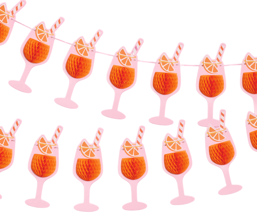Spritz Accordion Banner - Bonjour Fête 