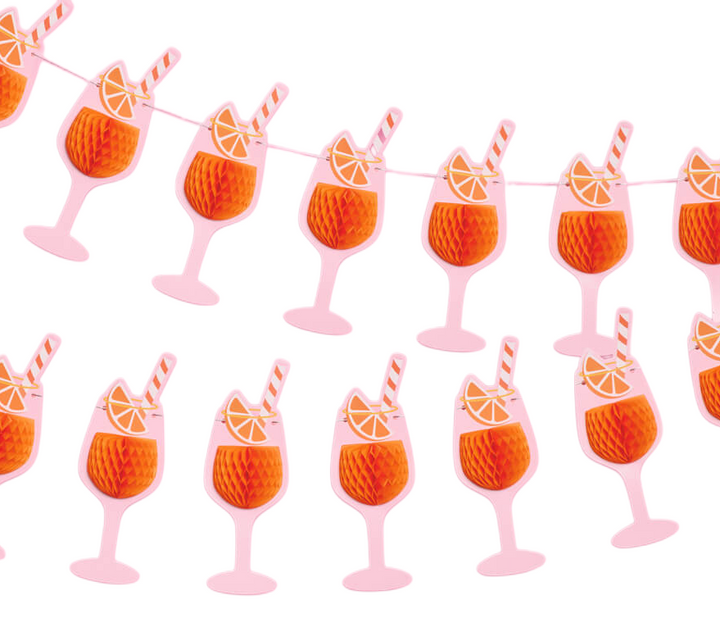 Spritz Accordion Banner - Bonjour Fête 