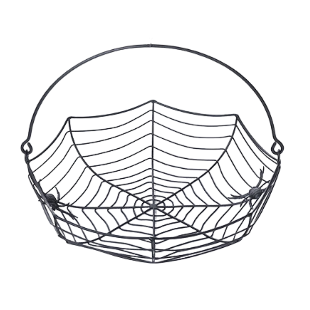 SPIDER WEB BASKET Special T Imports Bonjour Fete - Party Supplies