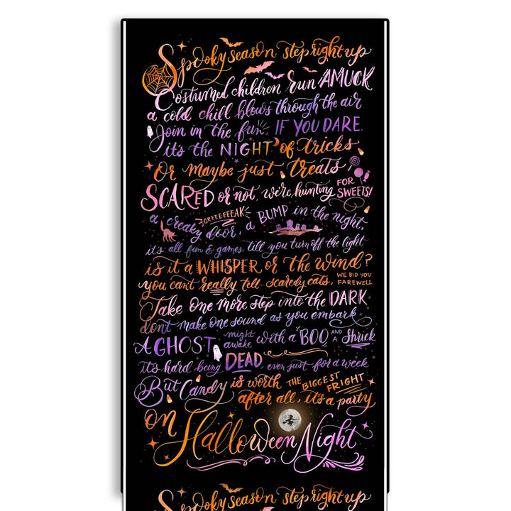 Spooky Season Halloween Table Runner Cami Monet Table Runners Spooky Season Halloween Table Runner Bonjour Fete - Party Supplies