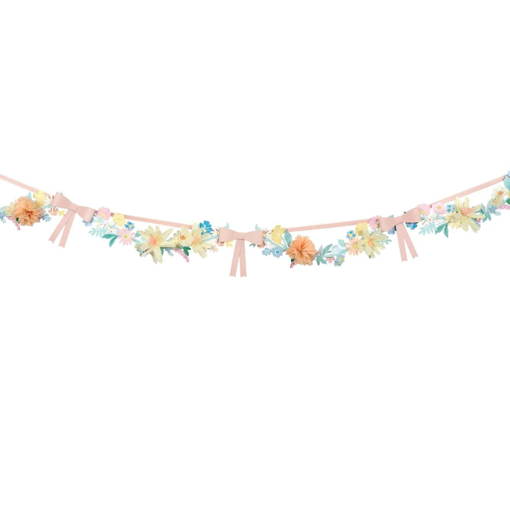 Spring Floral Garland Bonjour Fete Party Supplies Garlands & Banners