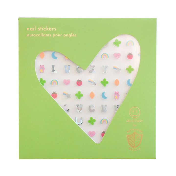 LUCKY ME NAIL STICKERS Jollity & Co. + Daydream Society St Patrick's Day LUCKY ME NAIL STICKERS Bonjour Fete - Party Supplies