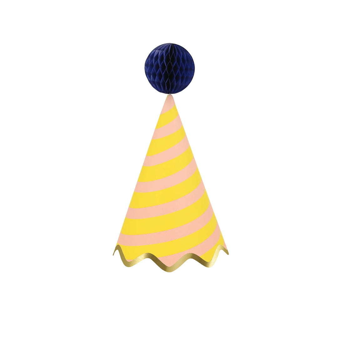 Stripe Party Hats Bonjour Fete Party Supplies Party Hats & Sashes