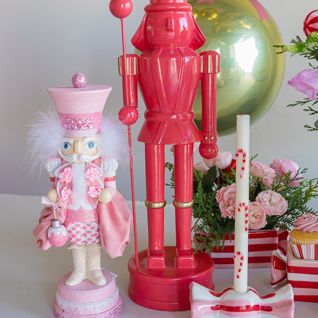 Hollywood Pink Sweet Nutcracker Bonjour Fete Party Supplies Santas & Nutcrackers