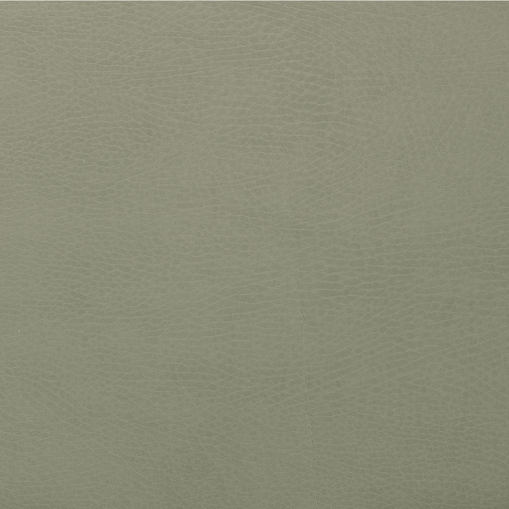 Detail of the Gathre play mat's wipeable vegan leather surface.
