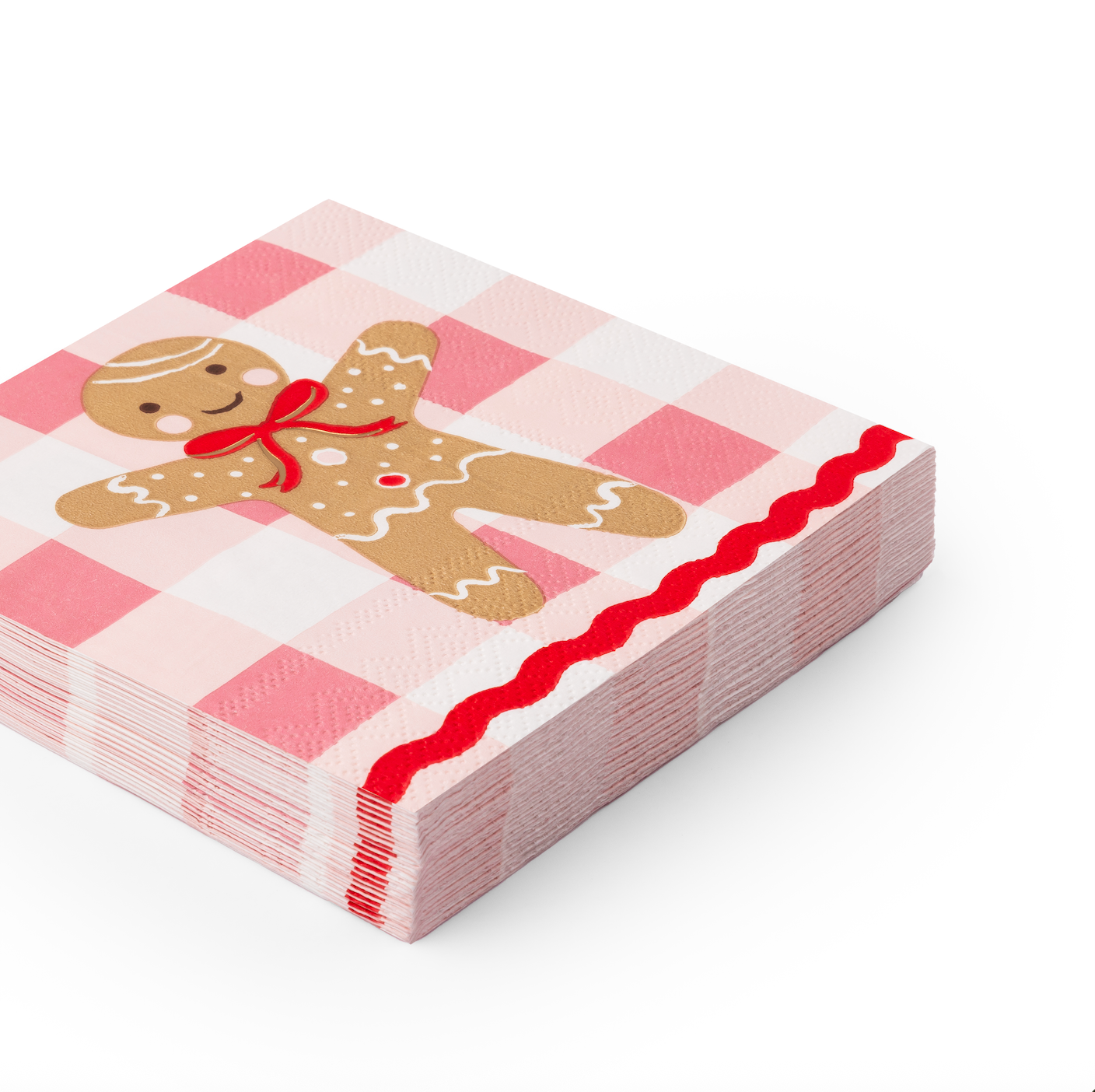 Bonjour Fête Gingerbread Napkins