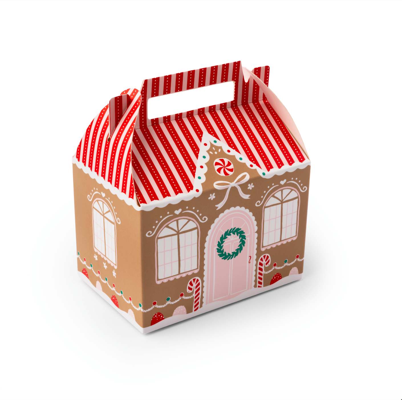 SWEET GINGERBREAD HOUSE COOKIE BOXES – Bonjour Fête