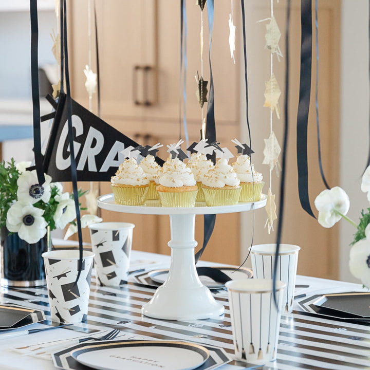 TARGET GRAD HAT CUPCAKE TOPPERS Bonjour Fete Cups TARGET GRAD HAT CUPCAKE TOPPERS Bonjour Fete - Party Supplies