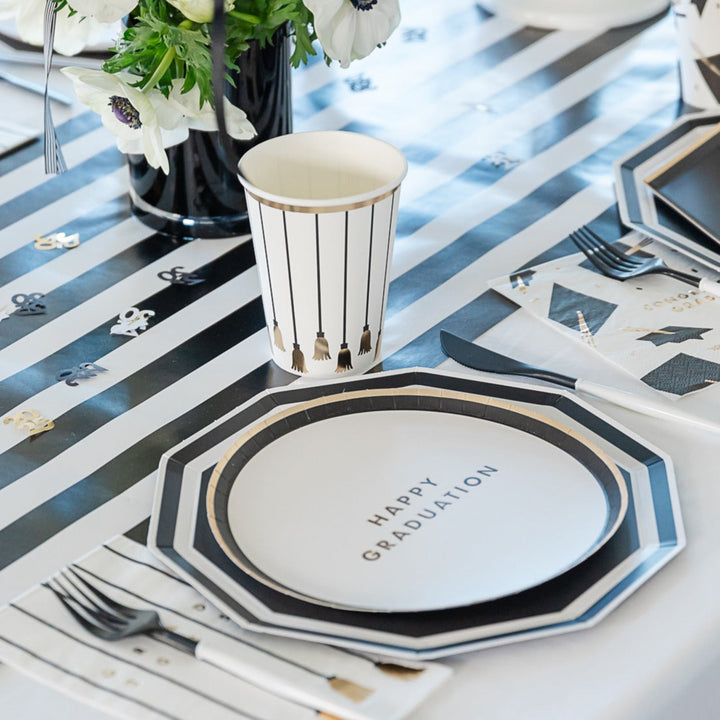TARGET DECAGON DINNER PLATES Bonjour Fete Plates TARGET DECAGON DINNER PLATES Bonjour Fete - Party Supplies