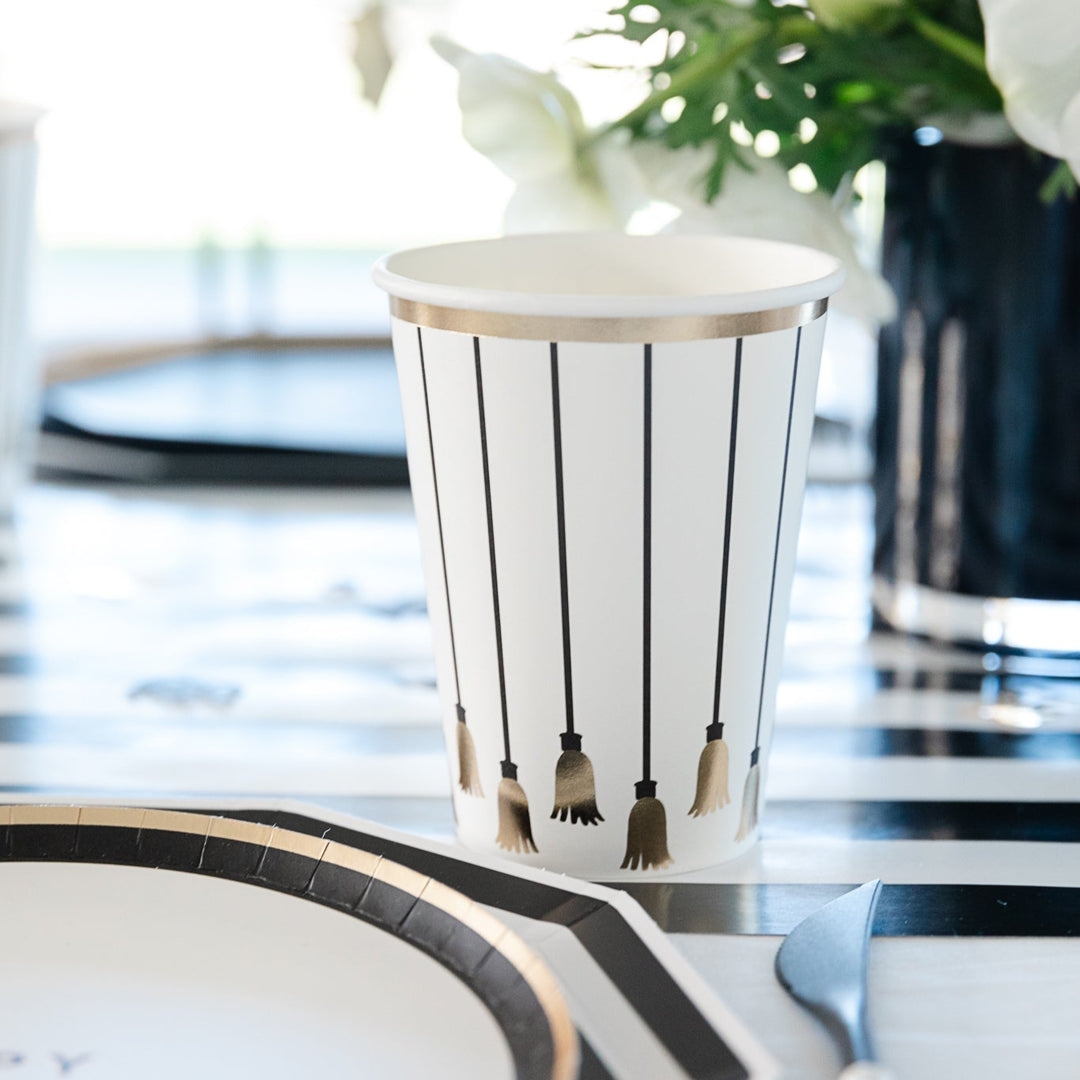 TARGET TASSEL CUPS Bonjour Fete Cups TARGET TASSEL CUPS Bonjour Fete - Party Supplies