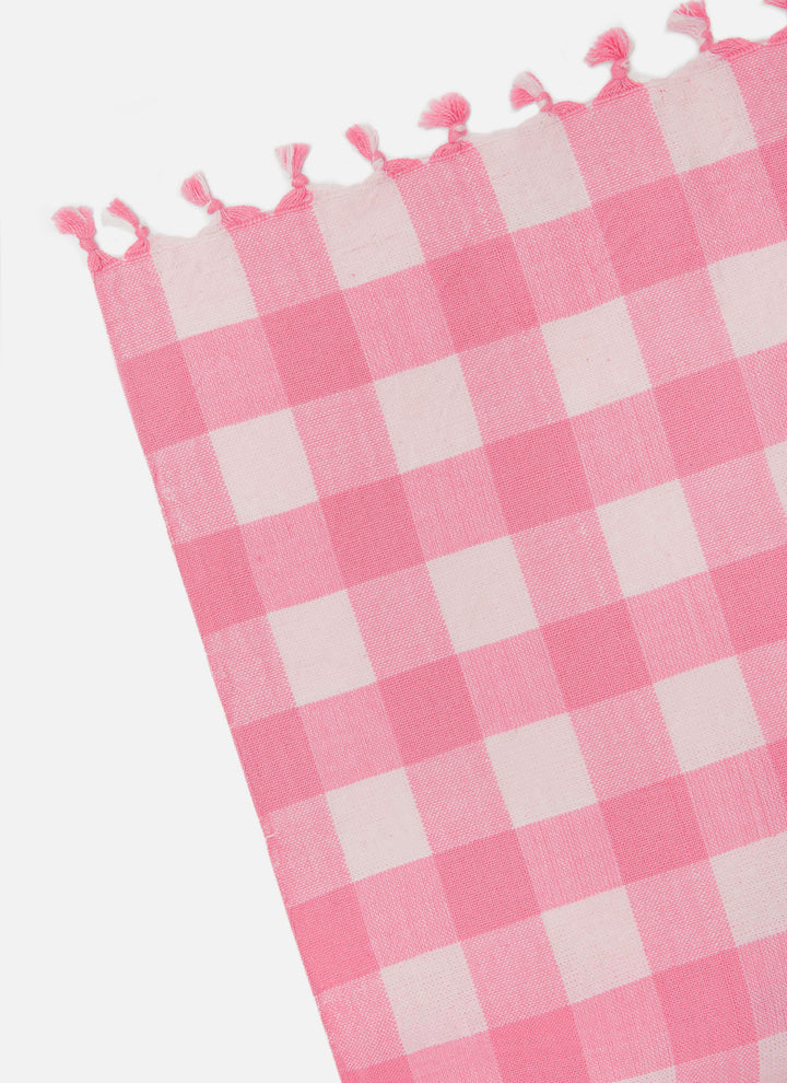 GINGHAM - Peony Tablecloth Heather Taylor Home GINGHAM - Peony Tablecloth Bonjour Fete - Party Supplies