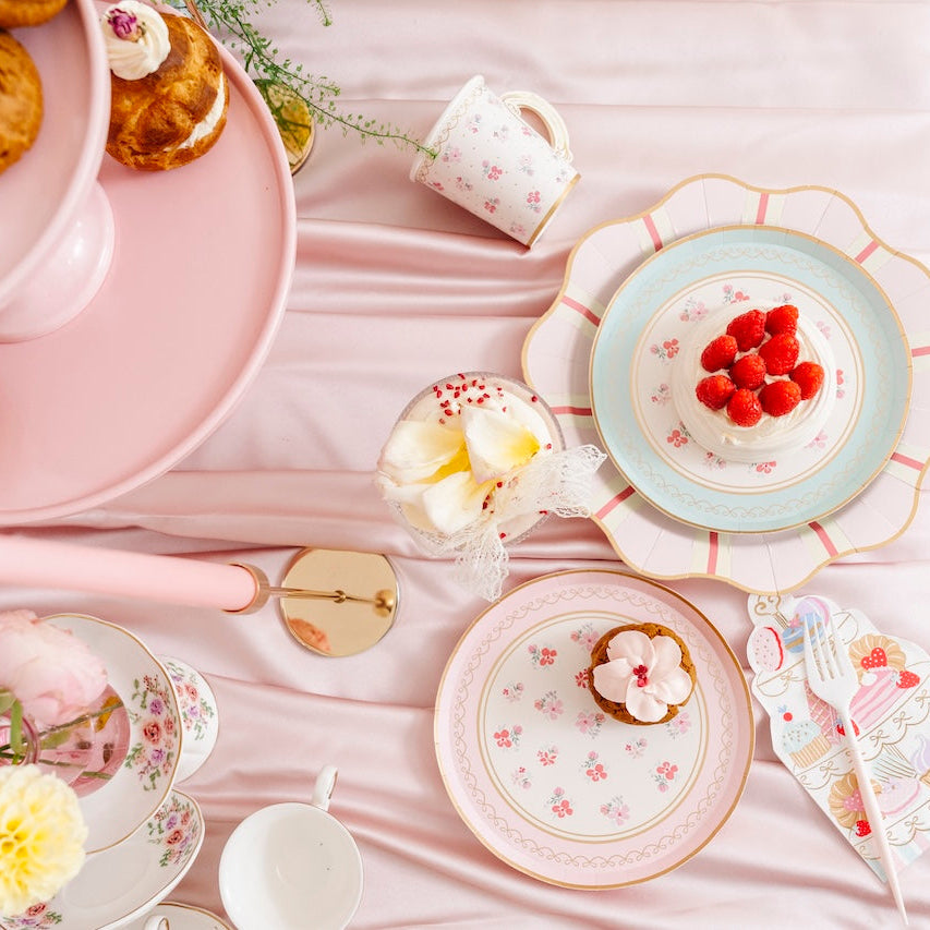 Pastel Tea Party Table Ideas