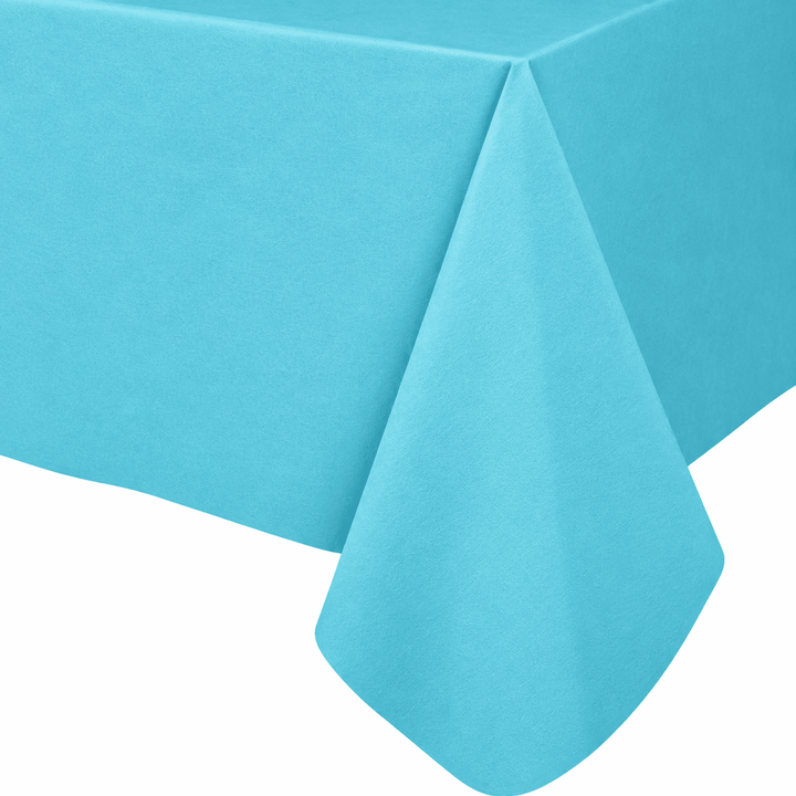 Robin's Egg Blue Paper Linen Tablecloth