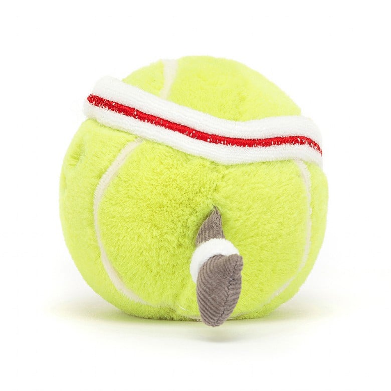 AMUSEABLE SPORTS TENNIS BALL BY JELLYCAT Jellycat Dolls & Stuffed Animals Bonjour Fete - Party Supplies