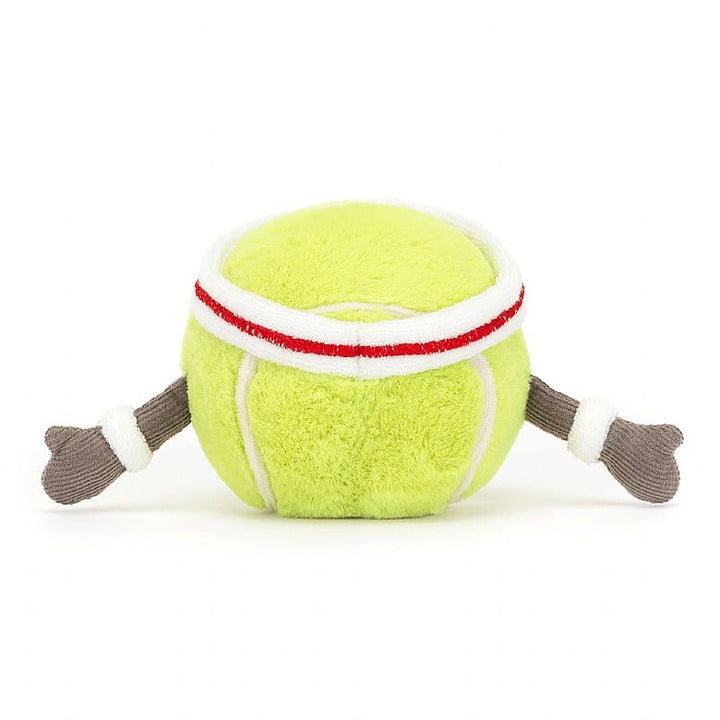 AMUSEABLE SPORTS TENNIS BALL BY JELLYCAT Jellycat Dolls & Stuffed Animals Bonjour Fete - Party Supplies