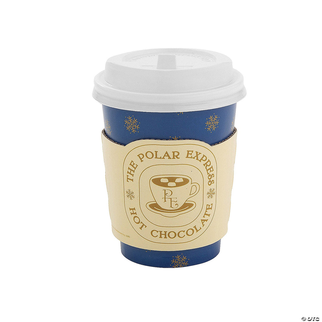 THE POLAR EXPRESS COFFEE CUPS Fun Express THE POLAR EXPRESS COFFEE CUPS Bonjour Fete - Party Supplies