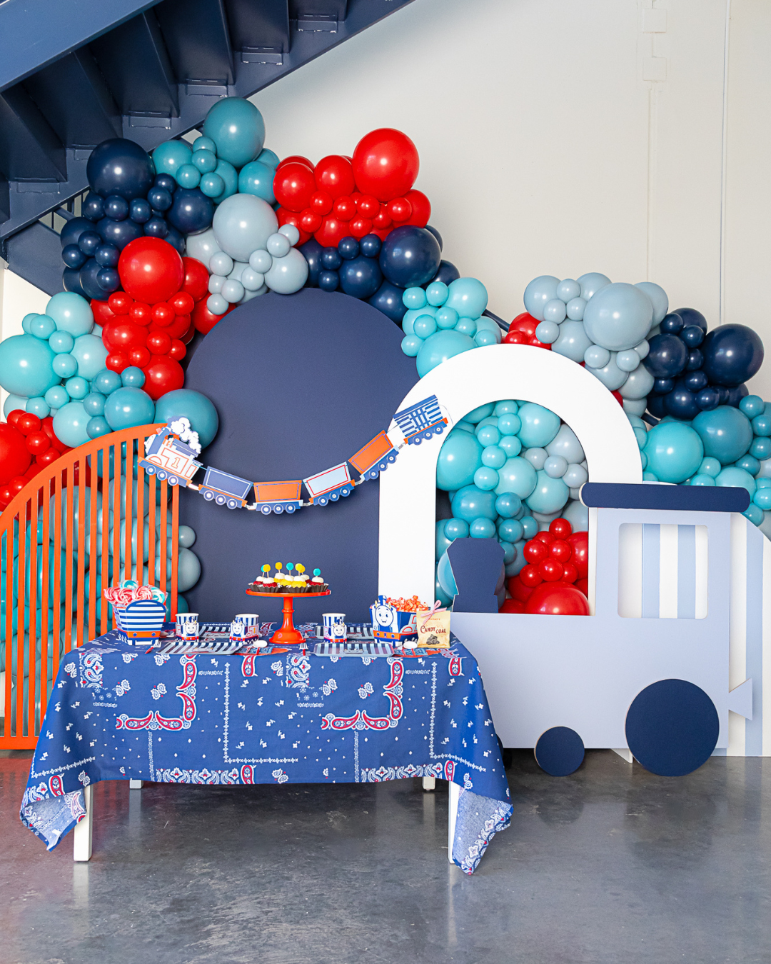 thomas the train birthday party