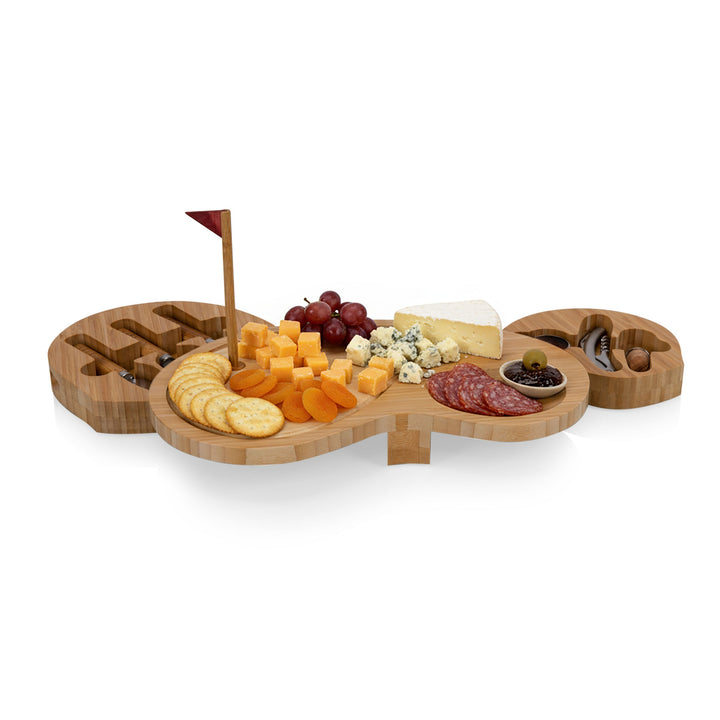 Sand Trap Golf Cheese Cutting Board & Tools Set - Bonjour Fête 