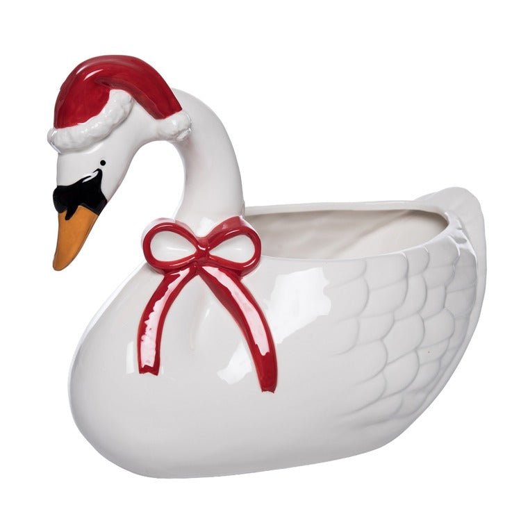 CHRISTMAS SWAN BOWL - Bonjour Fête 