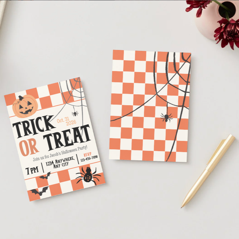 TRICK OR TREAT PARTY INVITATION DOWNLOAD Bonjour Fête TRICK OR TREAT PARTY INVITATION DOWNLOAD Bonjour Fete - Party Supplies