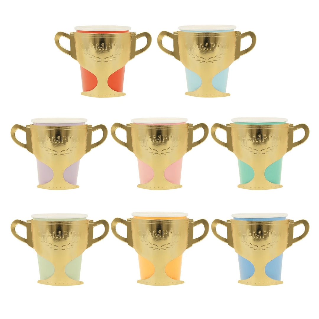 TROPHY CUPS Meri Meri Cups Bonjour Fete - Party Supplies