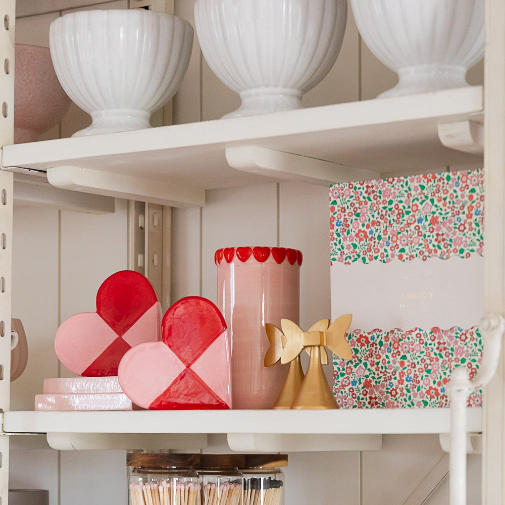 WRAPPED IN LOVE VASE Accent Decor Valentine's Day Decor WRAPPED IN LOVE VASE Bonjour Fete - Party Supplies