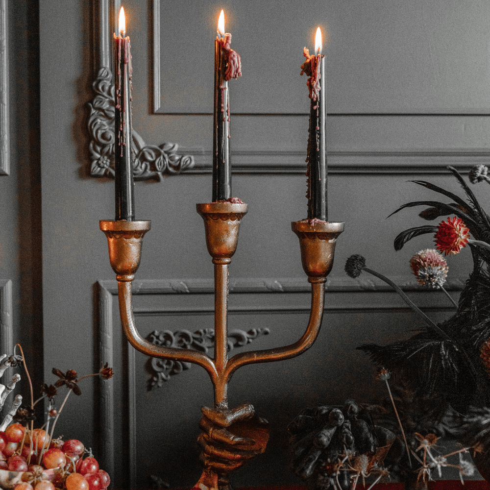 Drippy Halloween Candles