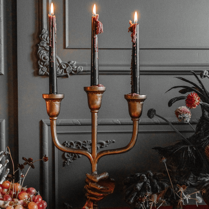 Drippy Halloween Candles