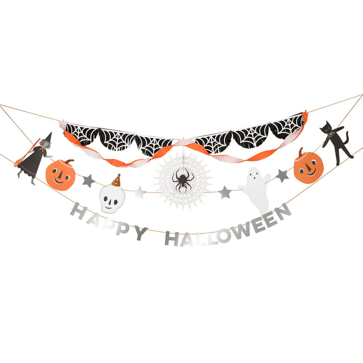 VINTAGE HALLOWEEN CHARACTER GARLAND Meri Meri Halloween Party Supplies Bonjour Fete - Party Supplies