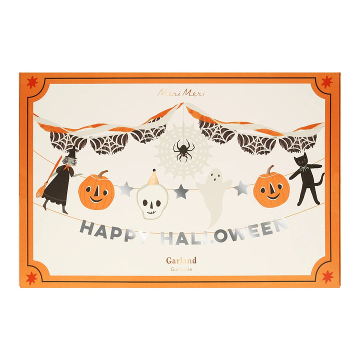 VINTAGE HALLOWEEN CHARACTER GARLAND Meri Meri Halloween Party Supplies Bonjour Fete - Party Supplies