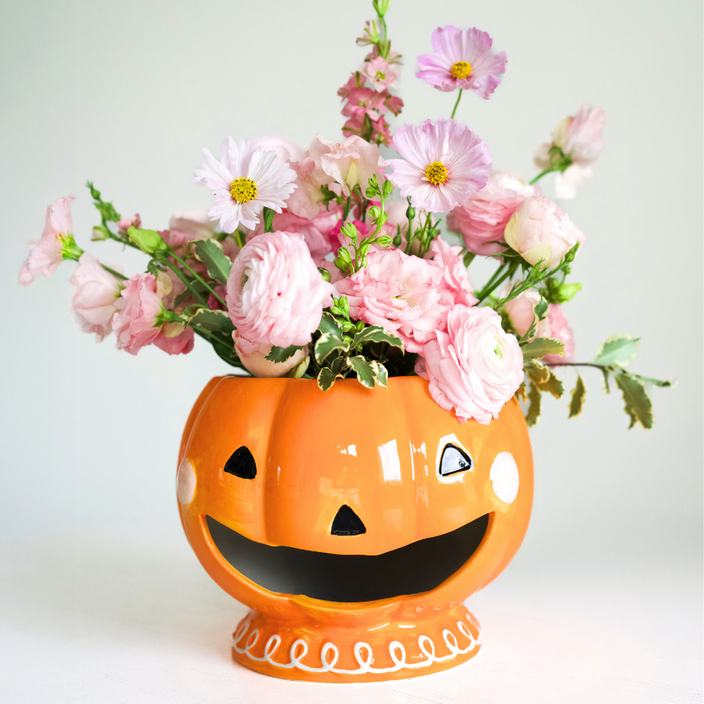 VINTAGE JACK-O-LANTERN BOWL Sullivans Home Decor Halloween Home Decor VINTAGE JACK-O-LANTERN BOWL Bonjour Fete - Party Supplies