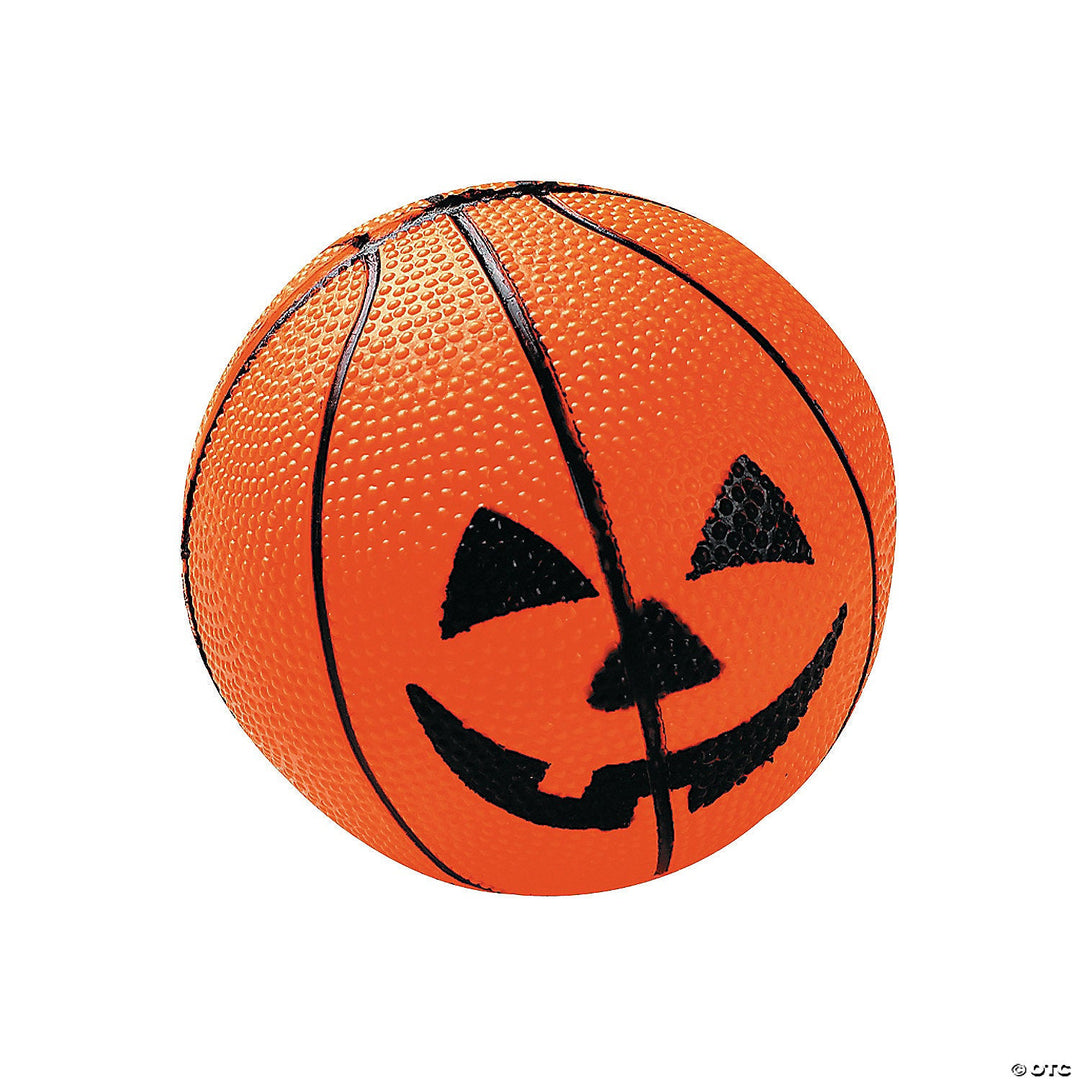 JACK-O-LANTERN BASKETBALL Fun Express Halloween Party Favors & Boo Baskets JACK-O-LANTERN BASKETBALL Bonjour Fete - Party Supplies