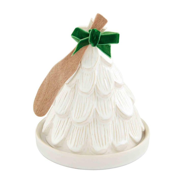White Tree Cloche Set Bonjour Fete Party Supplies Christmas Holiday Kitchen & Entertaining