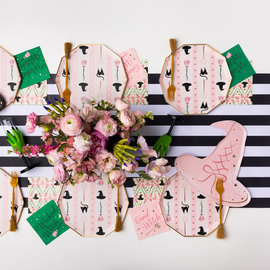 GOOD & WICKED WITCH COCKTAIL NAPKINS Bonjour Fete Napkins GOOD & WICKED WITCH COCKTAIL NAPKINS Bonjour Fete - Party Supplies