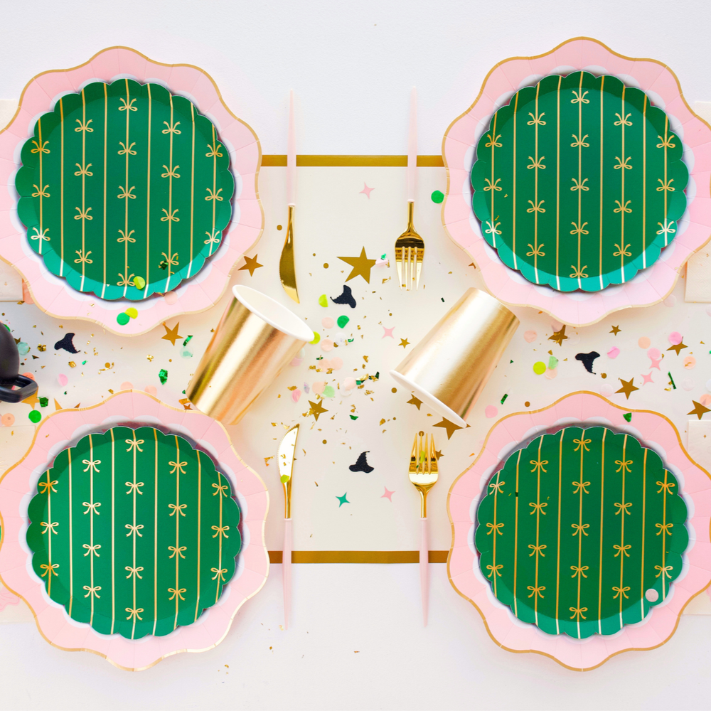PINK & GREEN WITCH CONFETTI xo, Fetti Confetti PINK & GREEN WITCH CONFETTI Bonjour Fete - Party Supplies